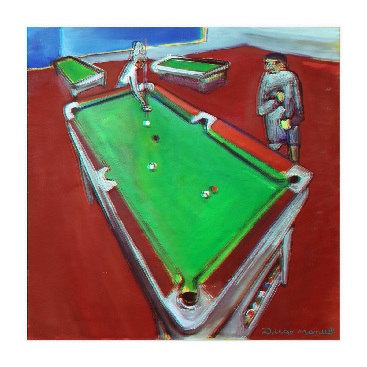 Noche De Pool 2 2 (Print Only)