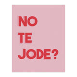 No te jode? (Print Only) thumbnail