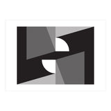 Geometric Shapes No. 11 - monochrome (Print Only) thumbnail