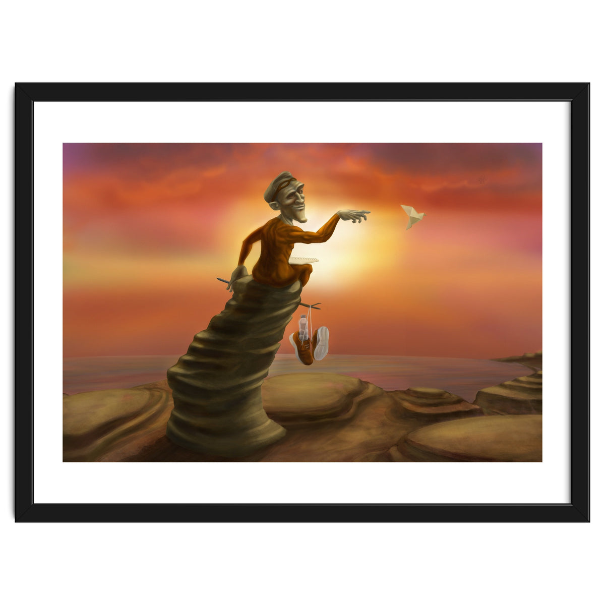 Superhero on a break