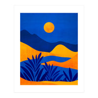 Moonrise Mountains (Print Only)