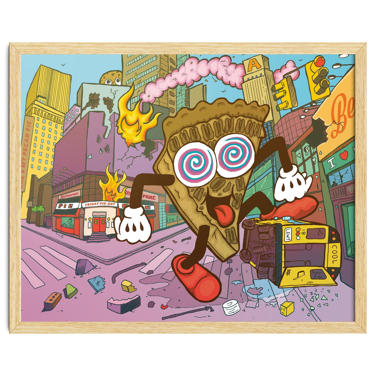 Pecan Psychosis - 12.3% ABV Bourbon Barrel Aged Pecan Maple Stout - Amundsen Brewery