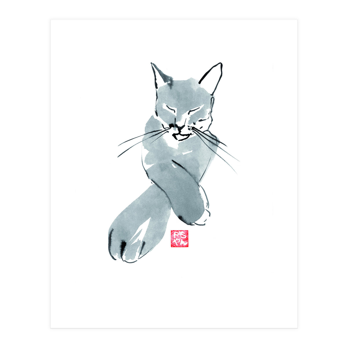 pattes croisées (Print Only)