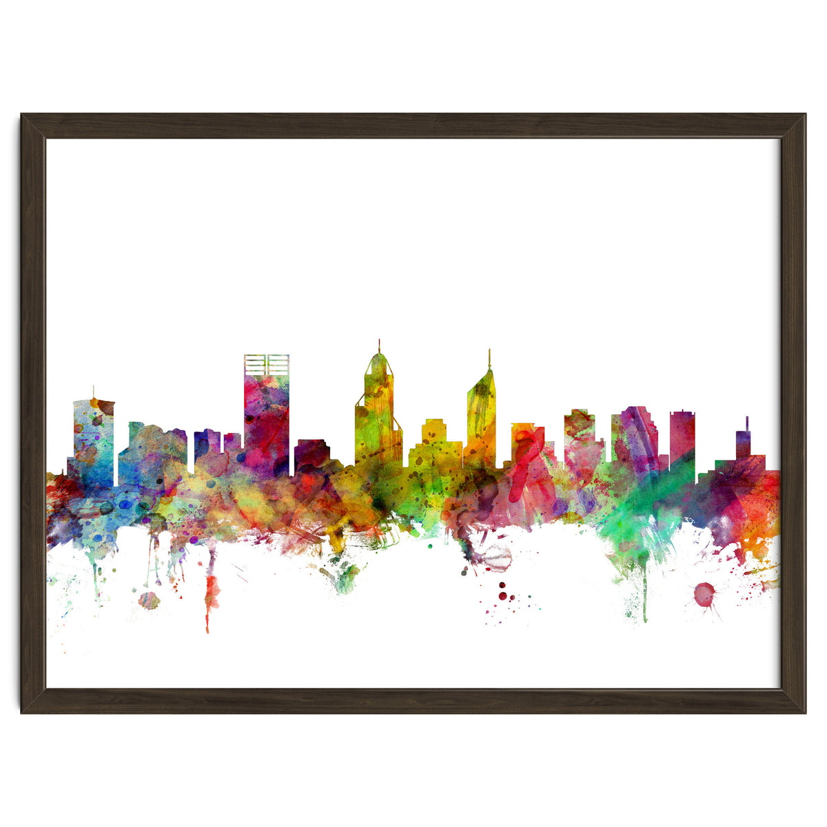 Perth Australia Skyline