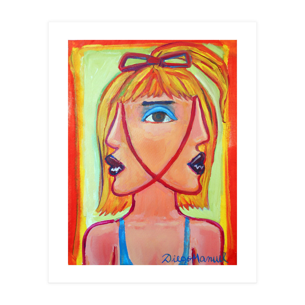 Cabeza De Mujer 7 (Print Only)