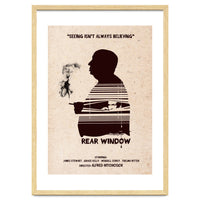 Hitchcock Rear Window movie poster