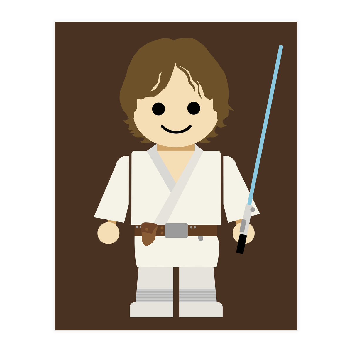Luke Skywalker Toy (Print Only)