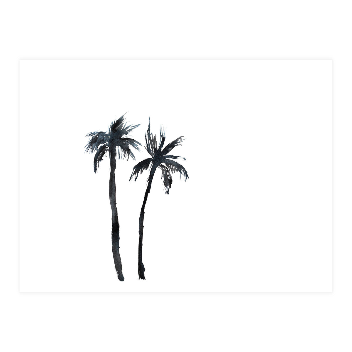 Alone together || watercolor (Print Only)