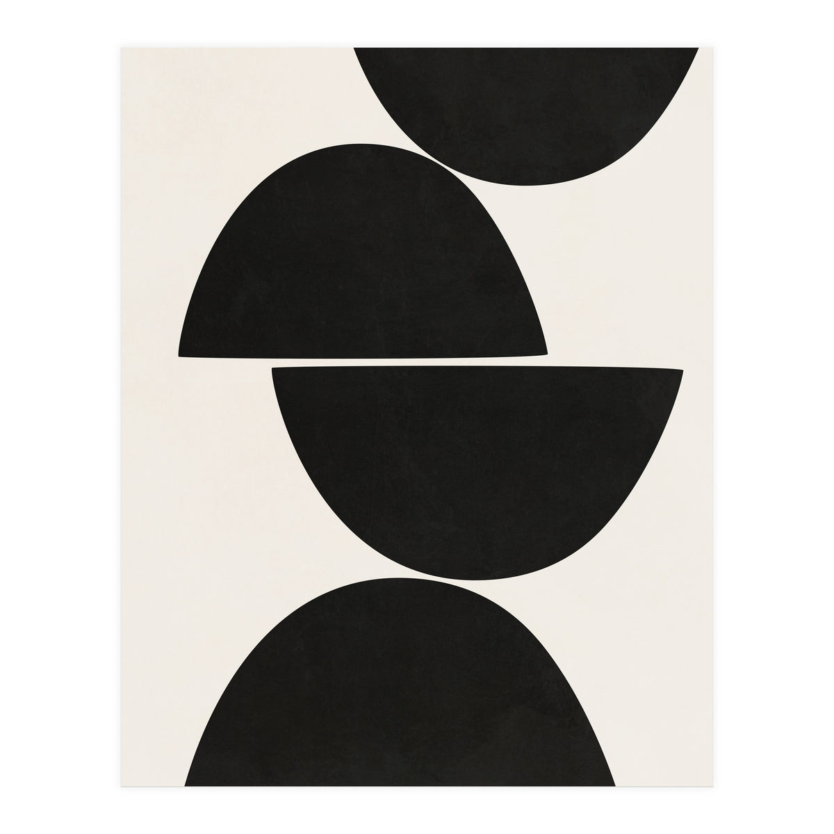 ABSTRACT AND GEOMETRIC SHAPES 04BW (Print Only)