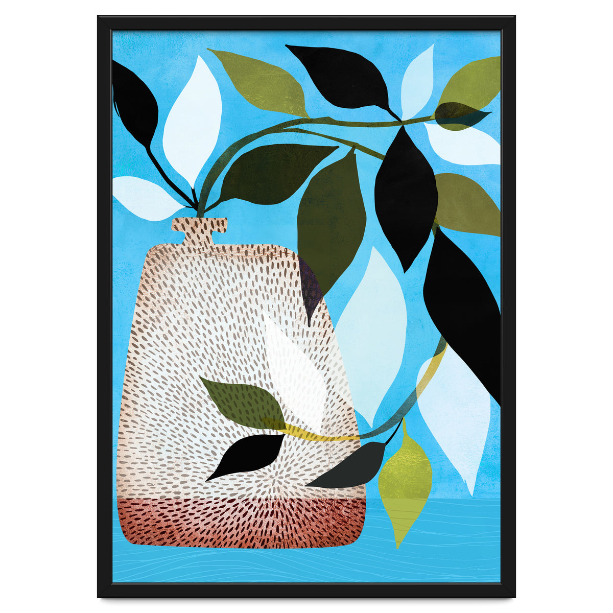 Tropical Ivy + Blue Sky