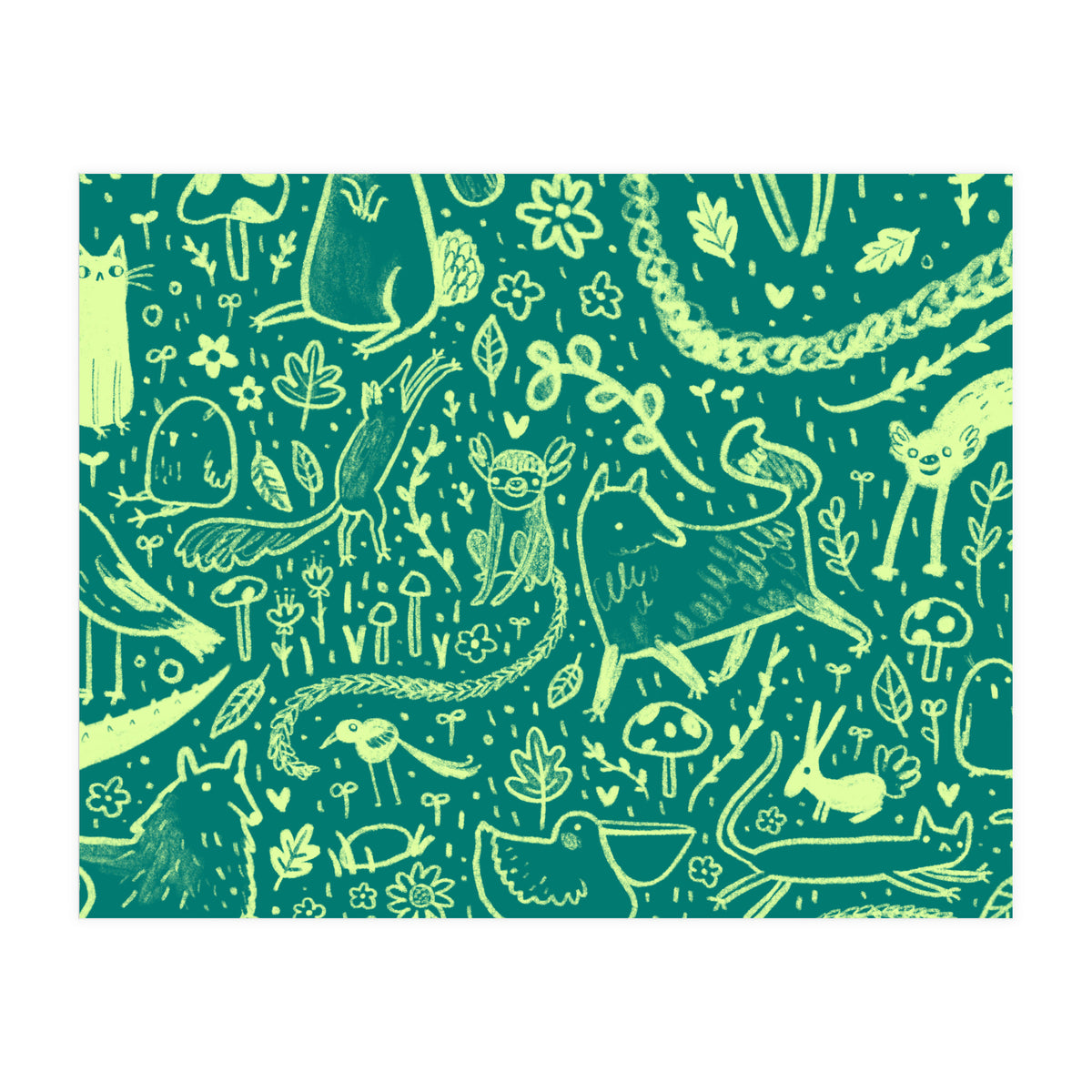 Scattered Scritters (Print Only)