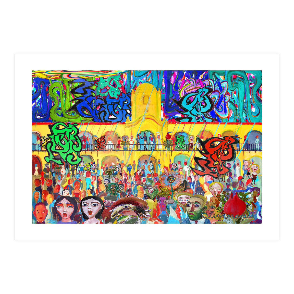 25 De Mayo Pop Digital 17 (Print Only)