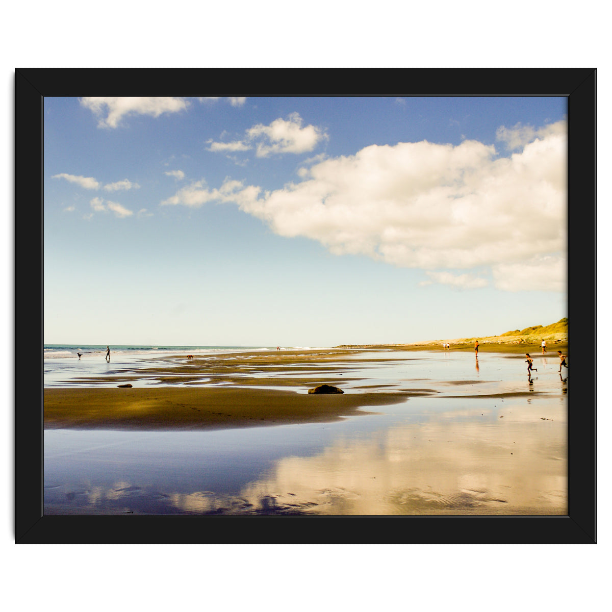Beach in New Plymouth, New Zealand
