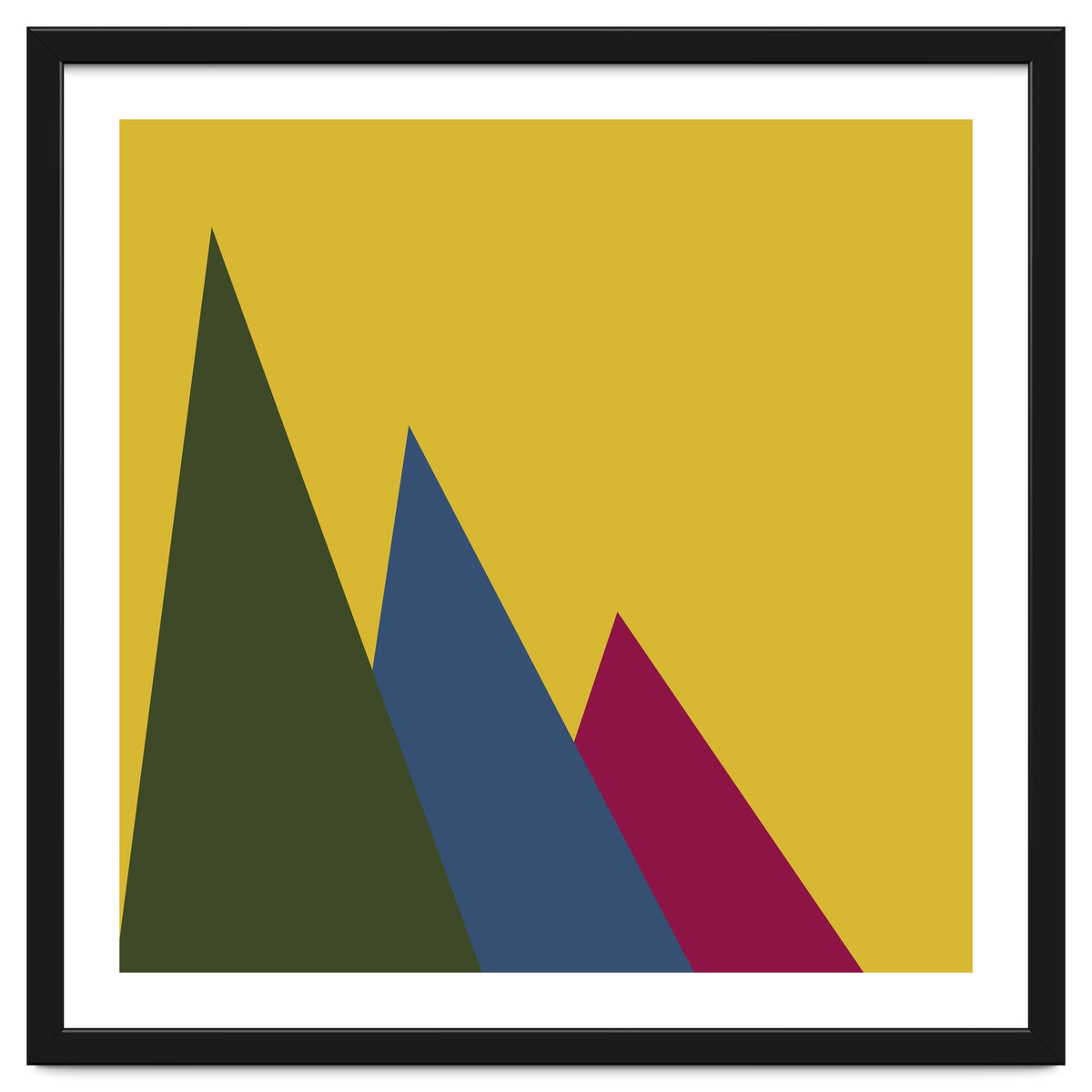 Abstract modern forest