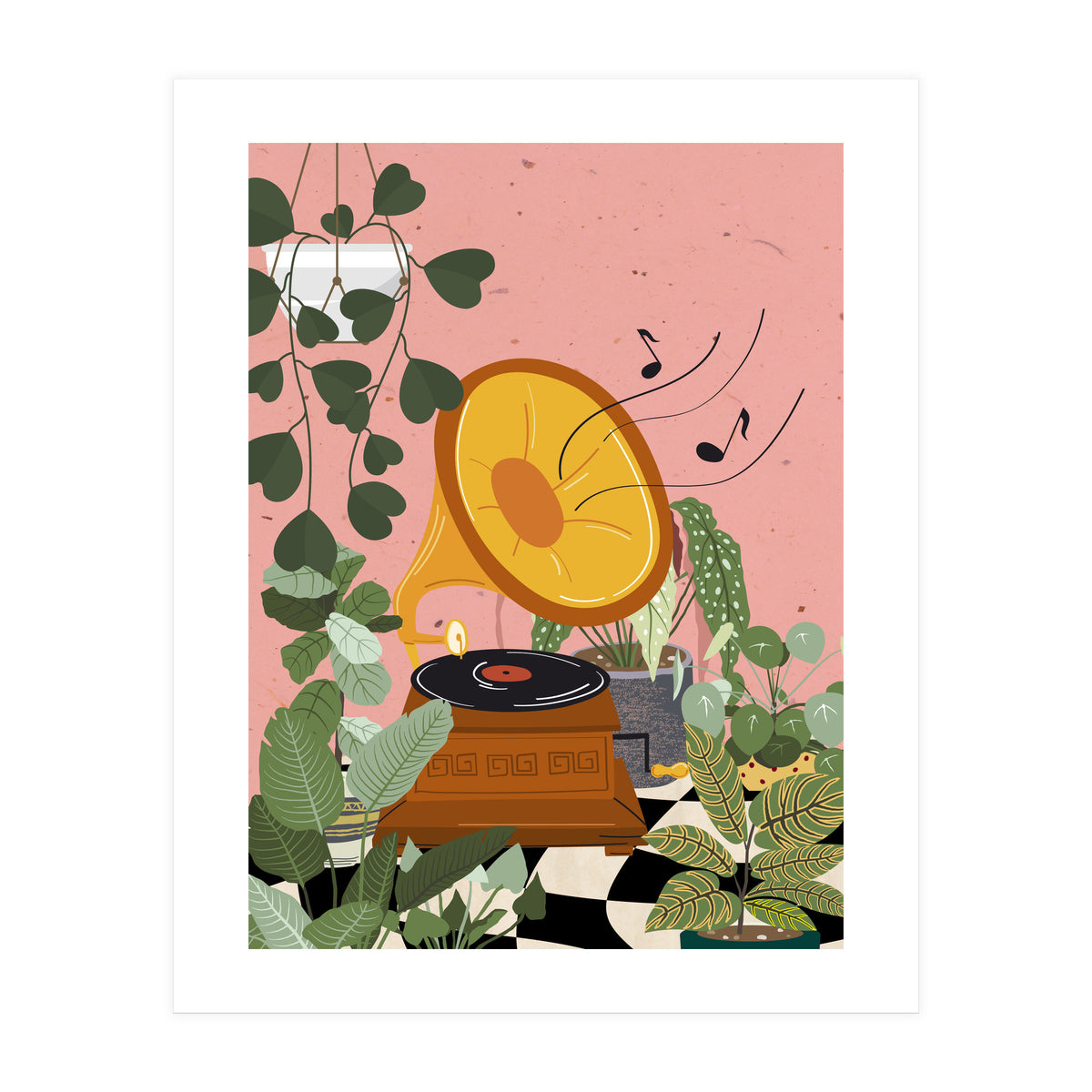 Music in My Garden (Print Only)