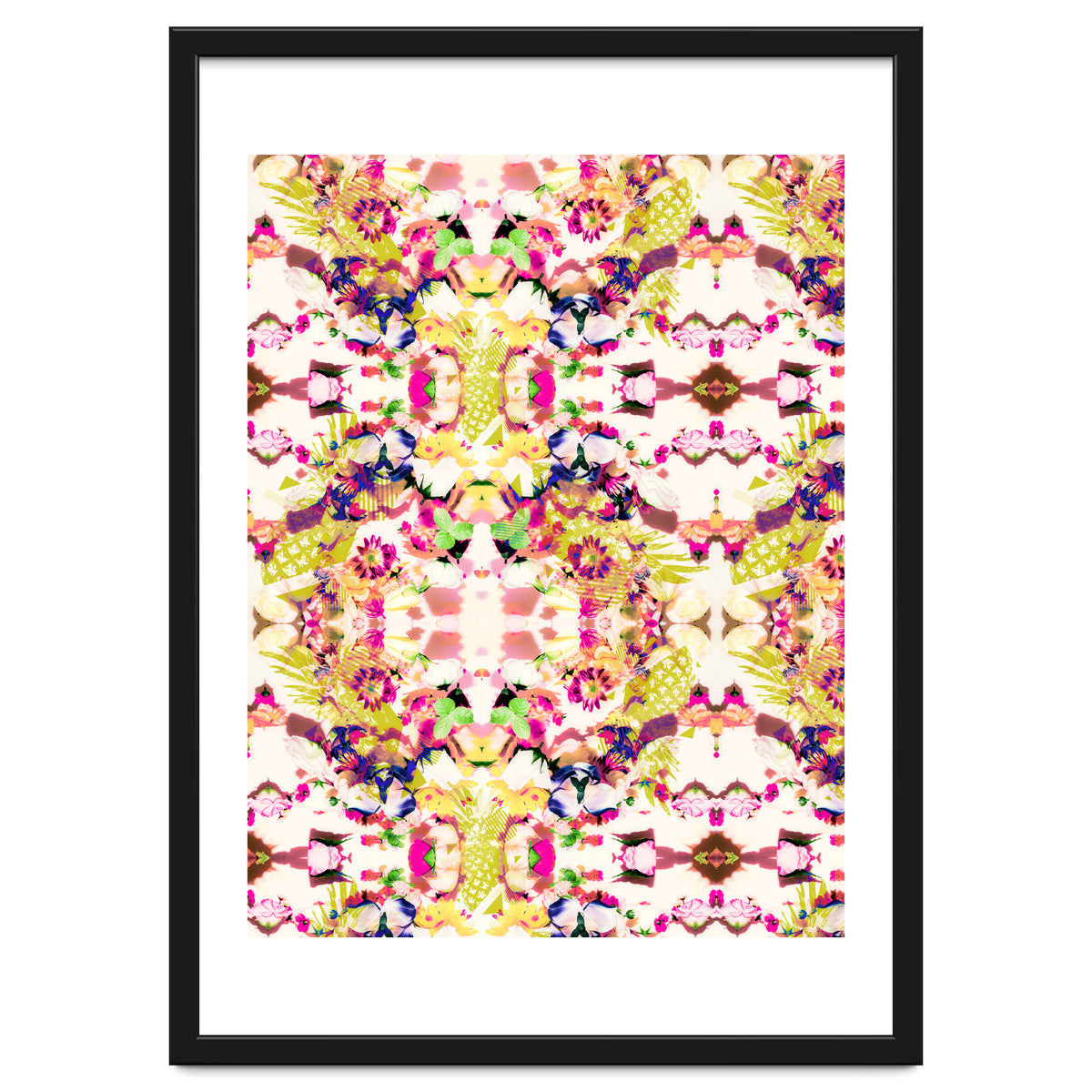 Painting mosaic - Abstract nature