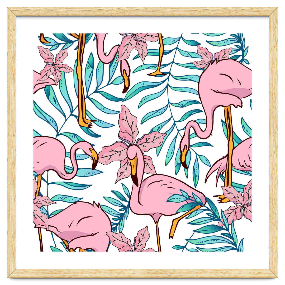 Boho Flamingo