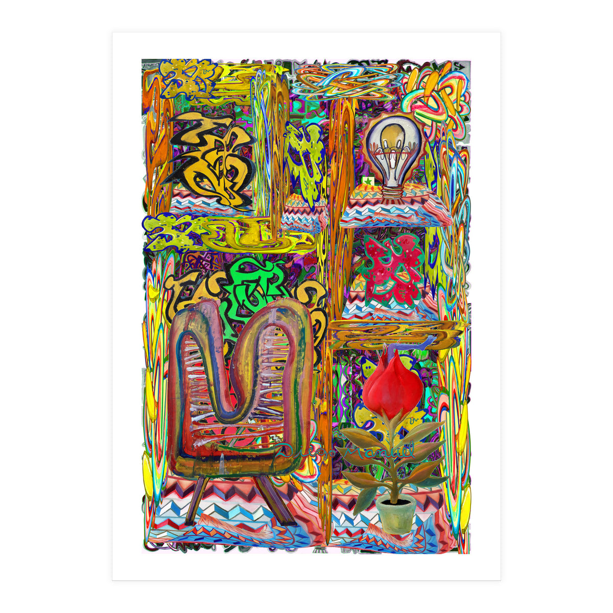 Oficina Del Cobrador 36 (Print Only)