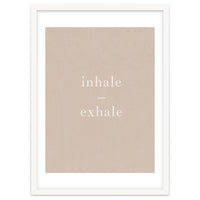 Inhale Exhale Beige Yoga