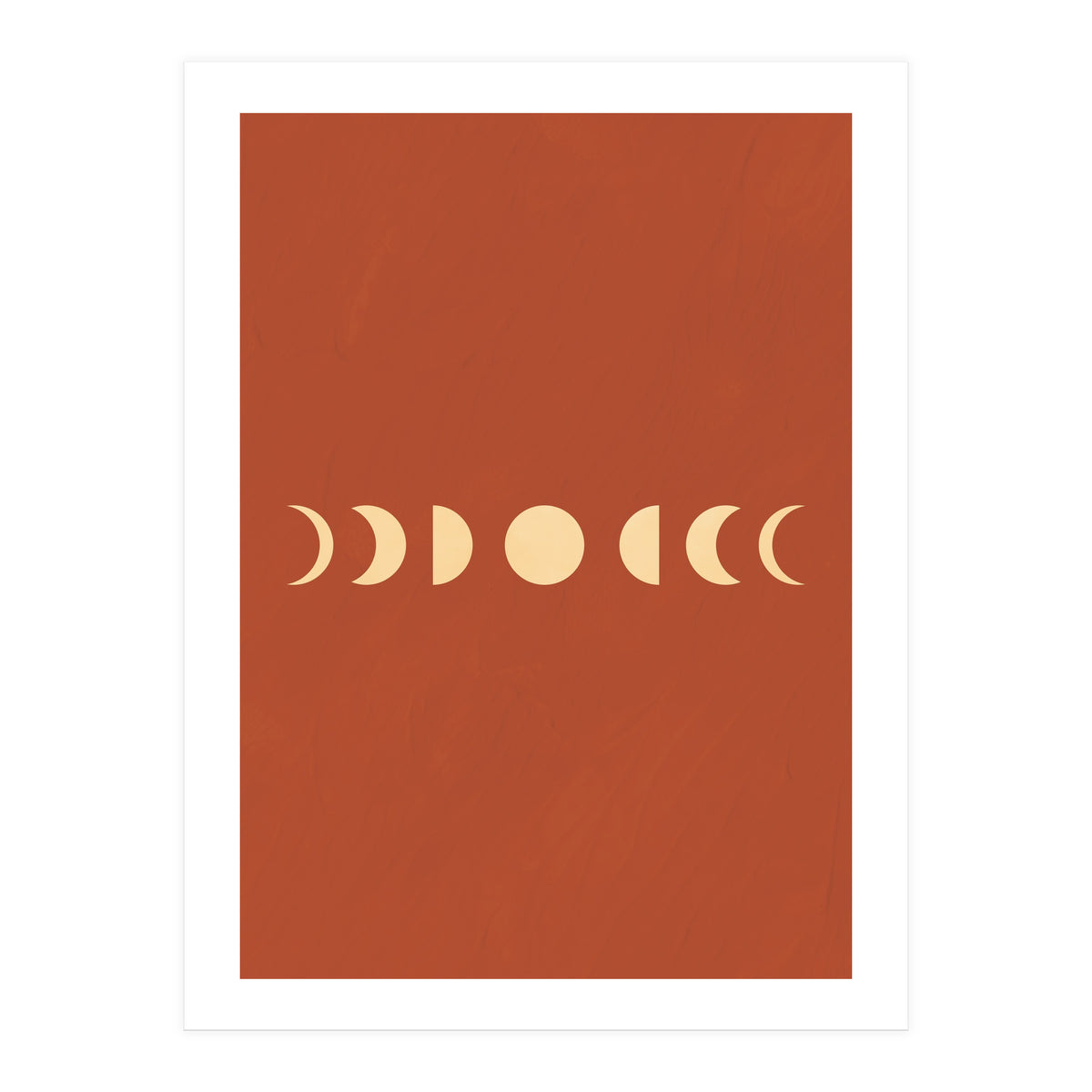 Lunar Eclipse Moon Phases III (Print Only)
