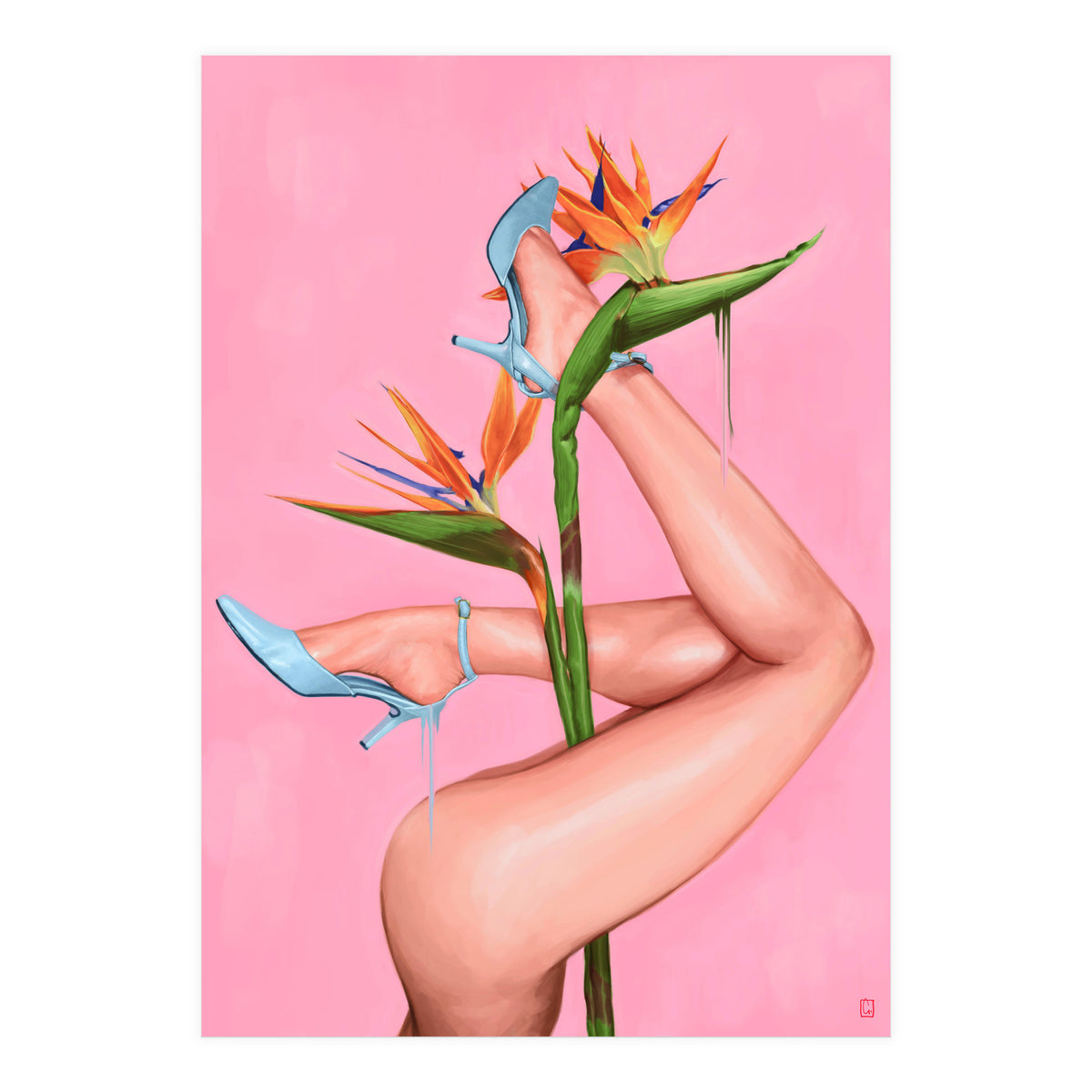 Bird Of Paradise (Print Only)