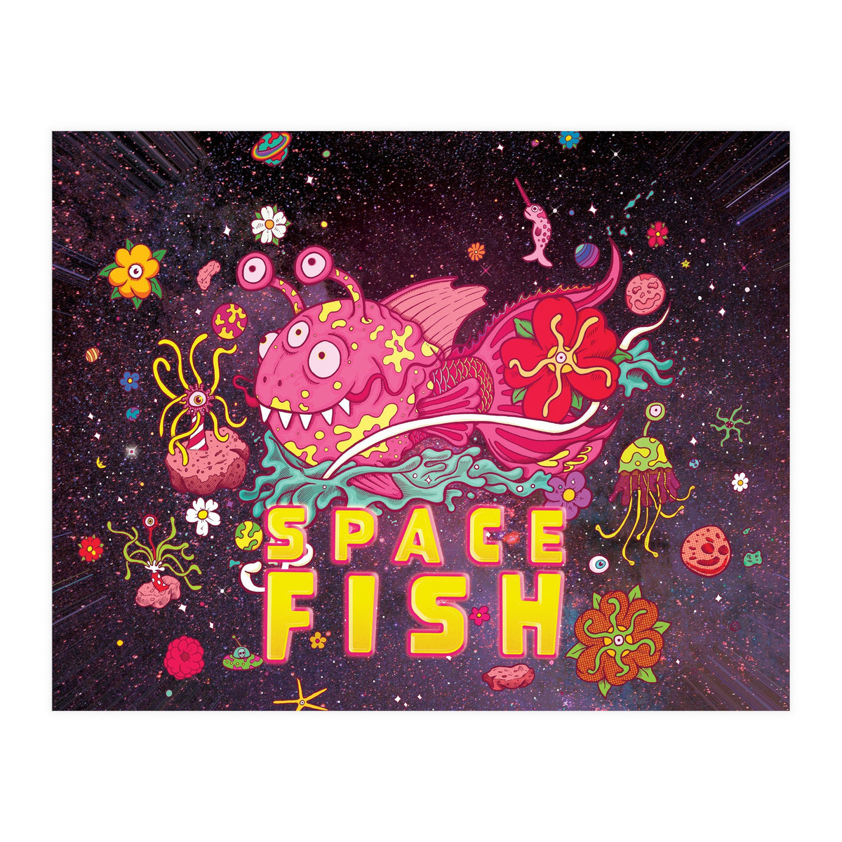 Space Fish  (Print Only)