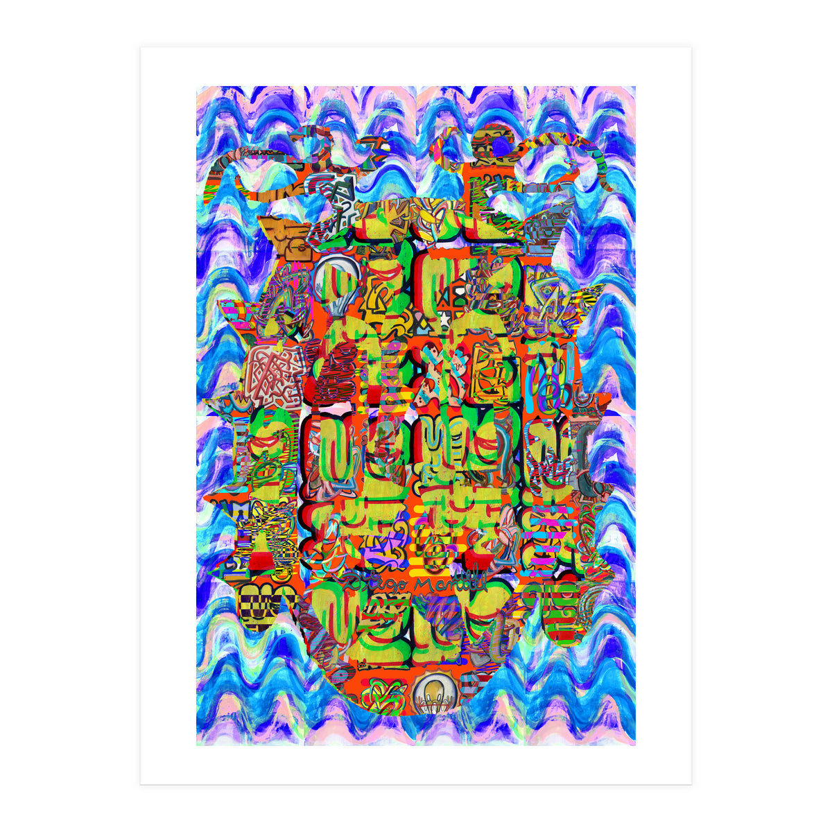 Graffiti Digital 7 (Print Only)