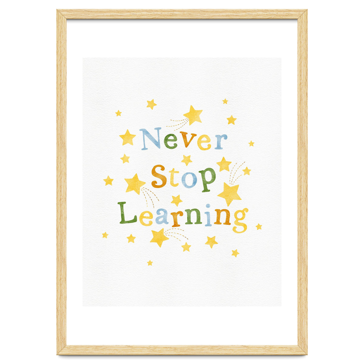 Never Stop Learning