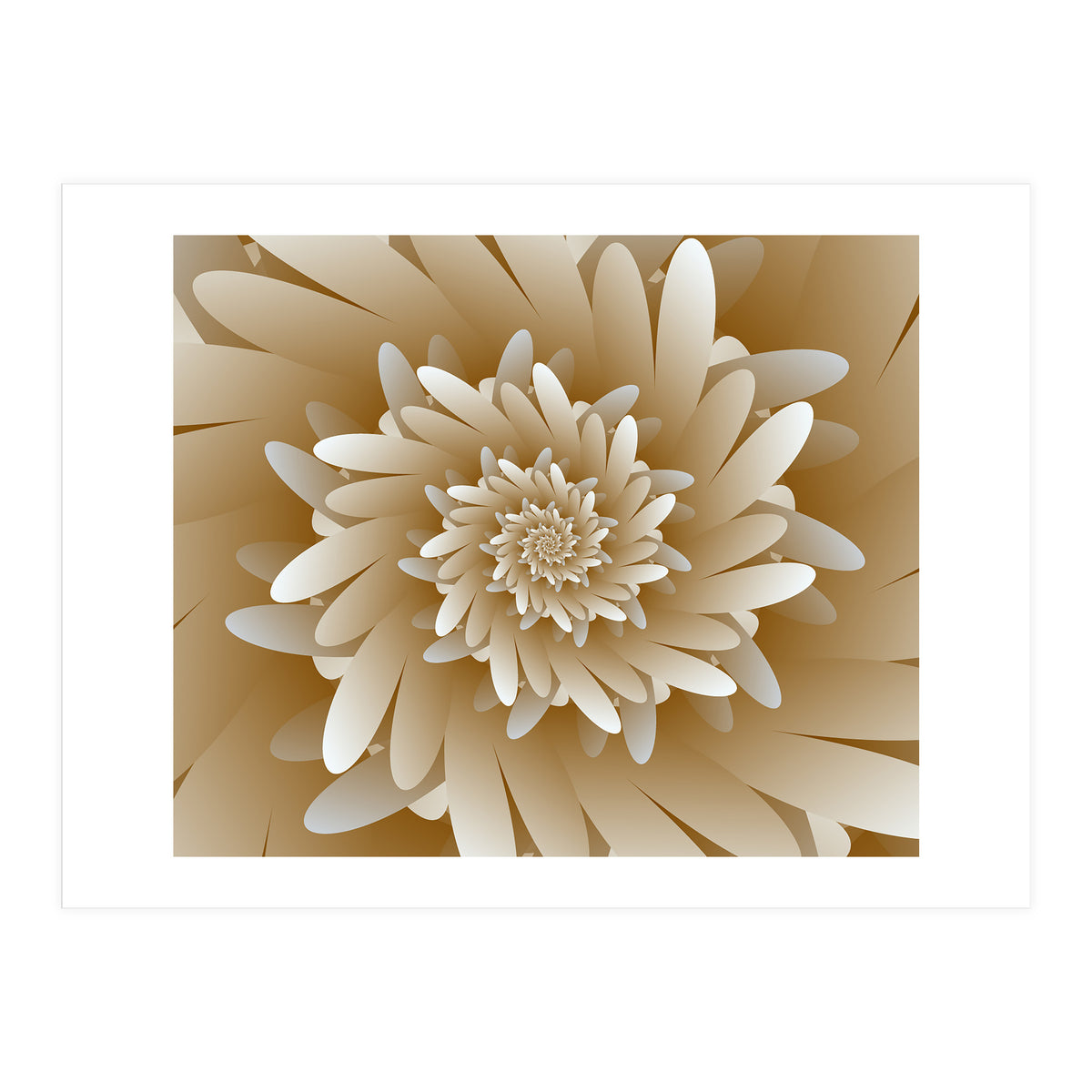 Abstract Digital Floral ART (Print Only)