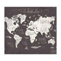 The World Map (Print Only)