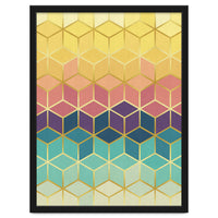 Colorful and golden pattern I