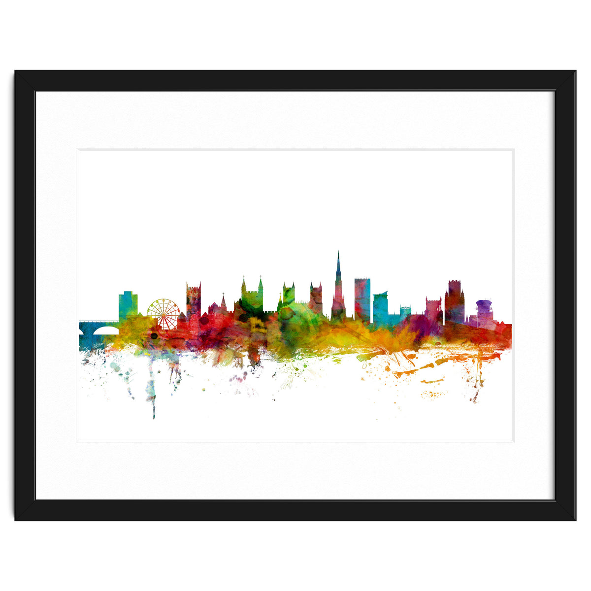 Bristol England Skyline