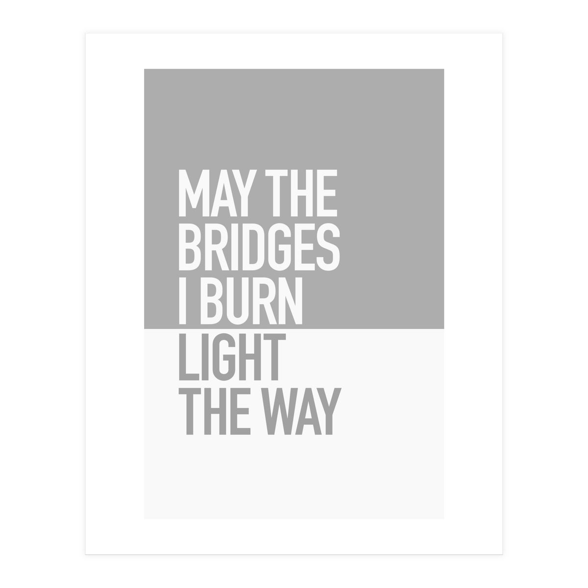LIGHT THE WAY (Print Only)