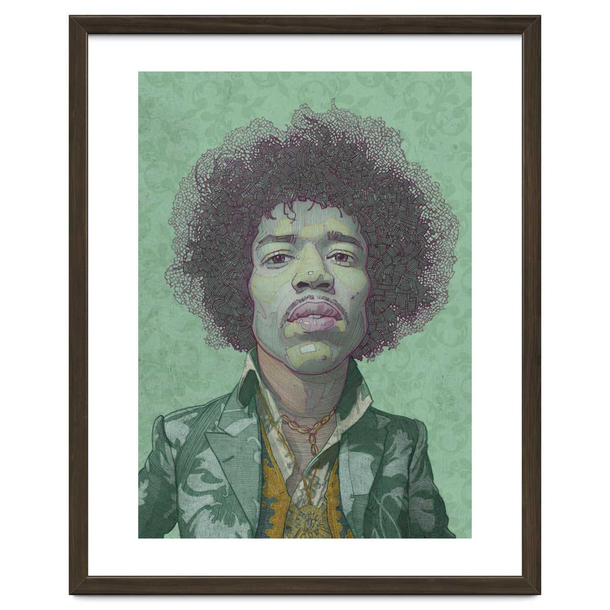 Hendrix Illustration