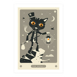 TAROT CARD CAT: THE HERMIT (Print Only) thumbnail