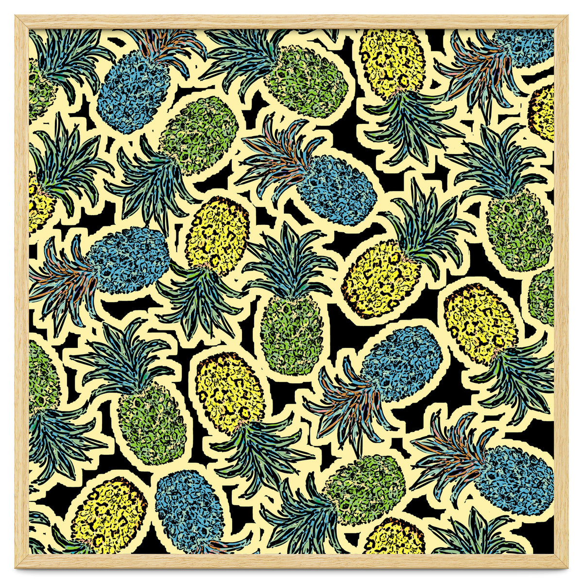 Pineapple Pandemonium Retro Tone