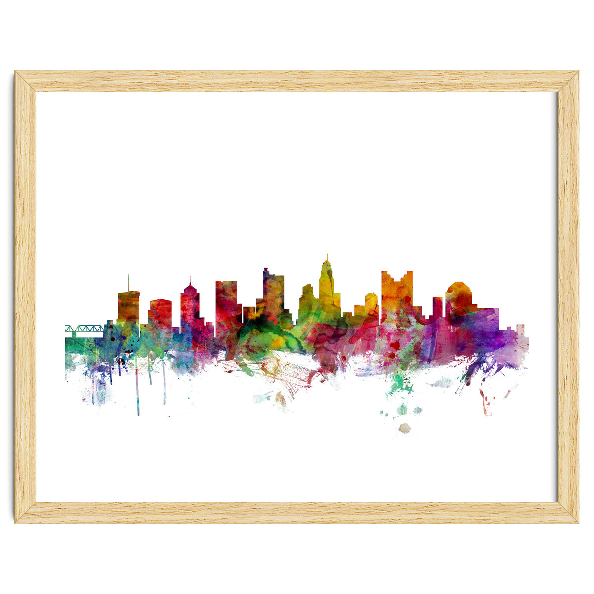 Columbus Ohio Skyline