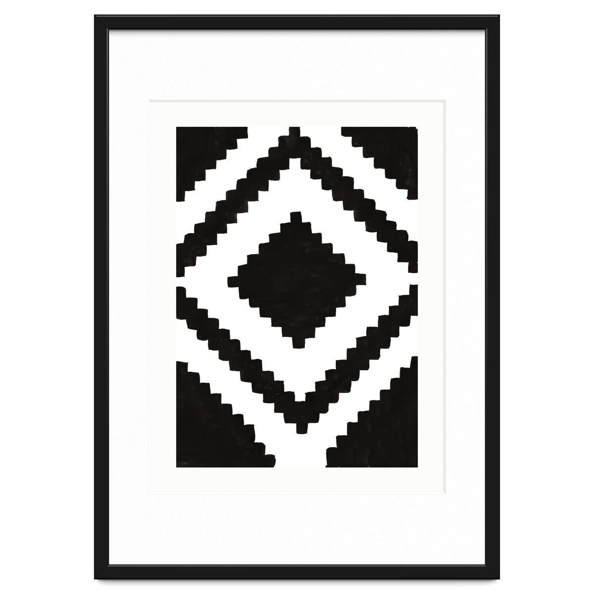 Patterns Aztec Black