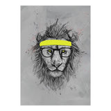 Hipster Lion (Print Only) thumbnail