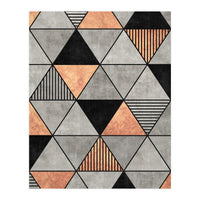 Concrete and Copper Triangles 2 (Print Only)