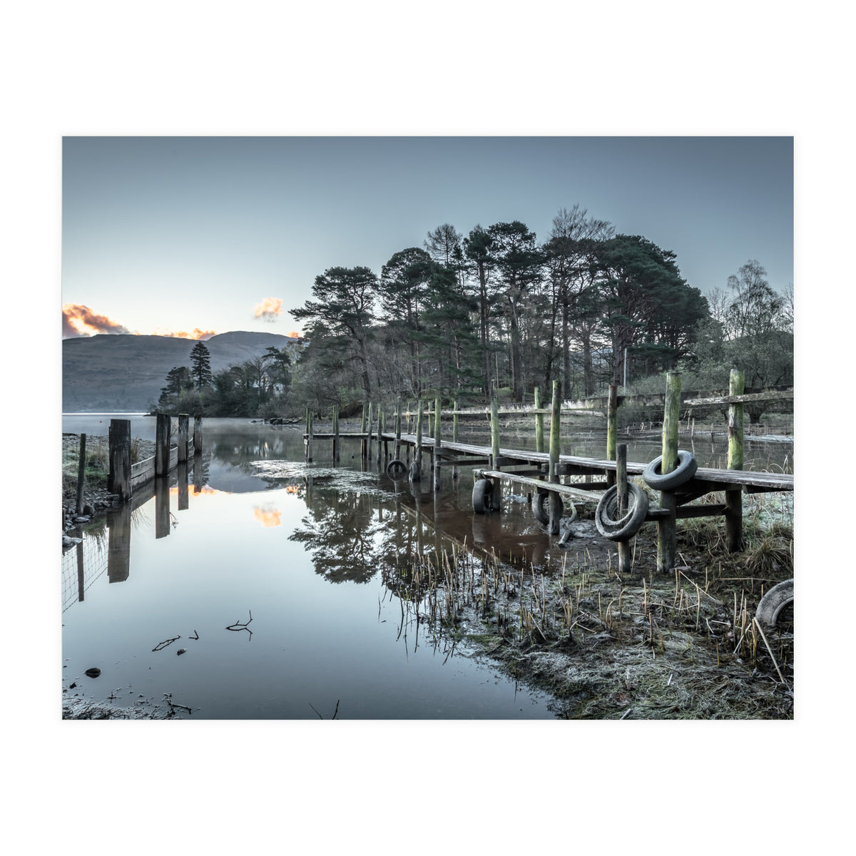 Derwent Water winters morning (Print Only)