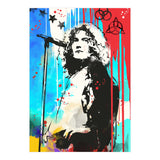 Robert Plant pop art poster (Print Only) thumbnail