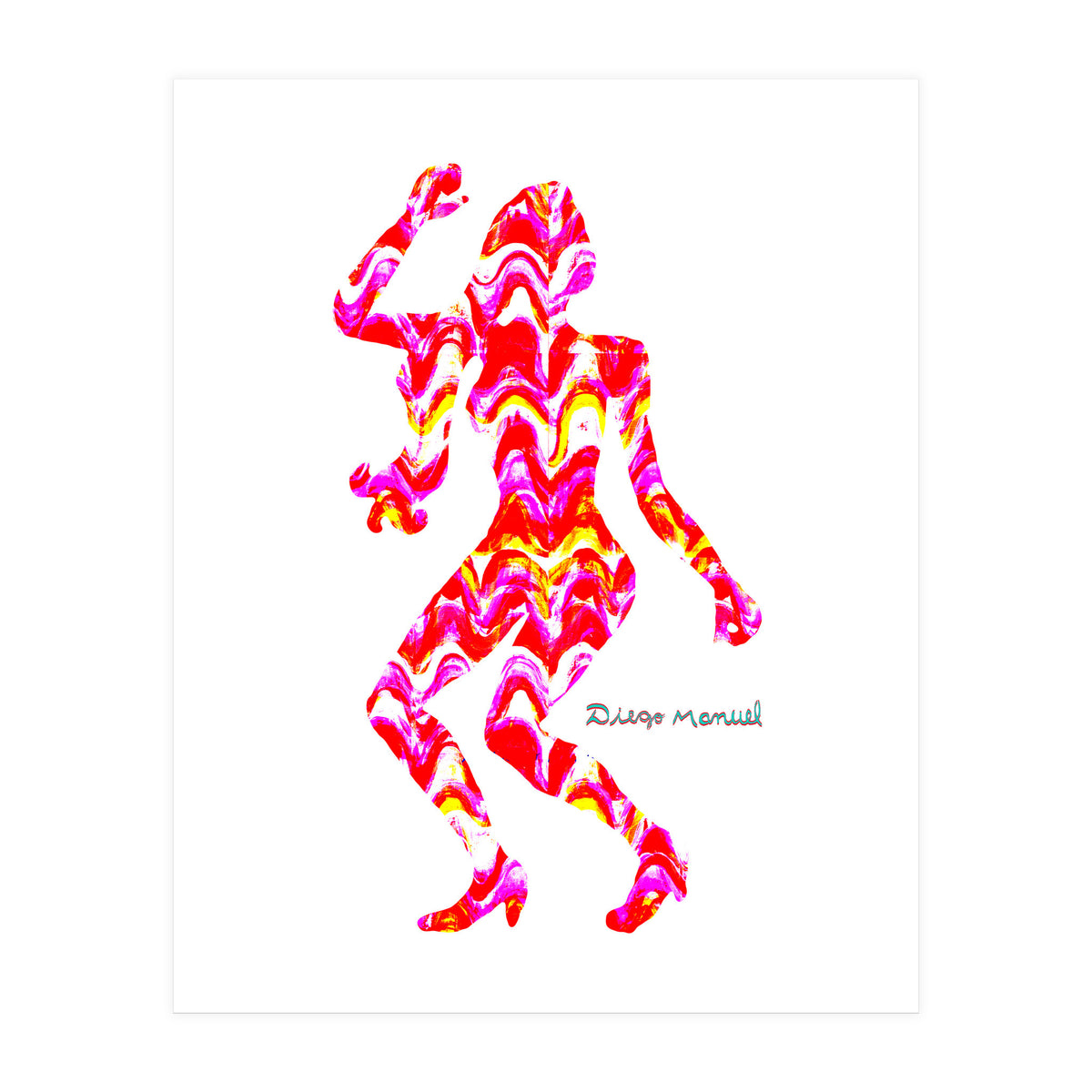 Dance Girl B 16  (Print Only)