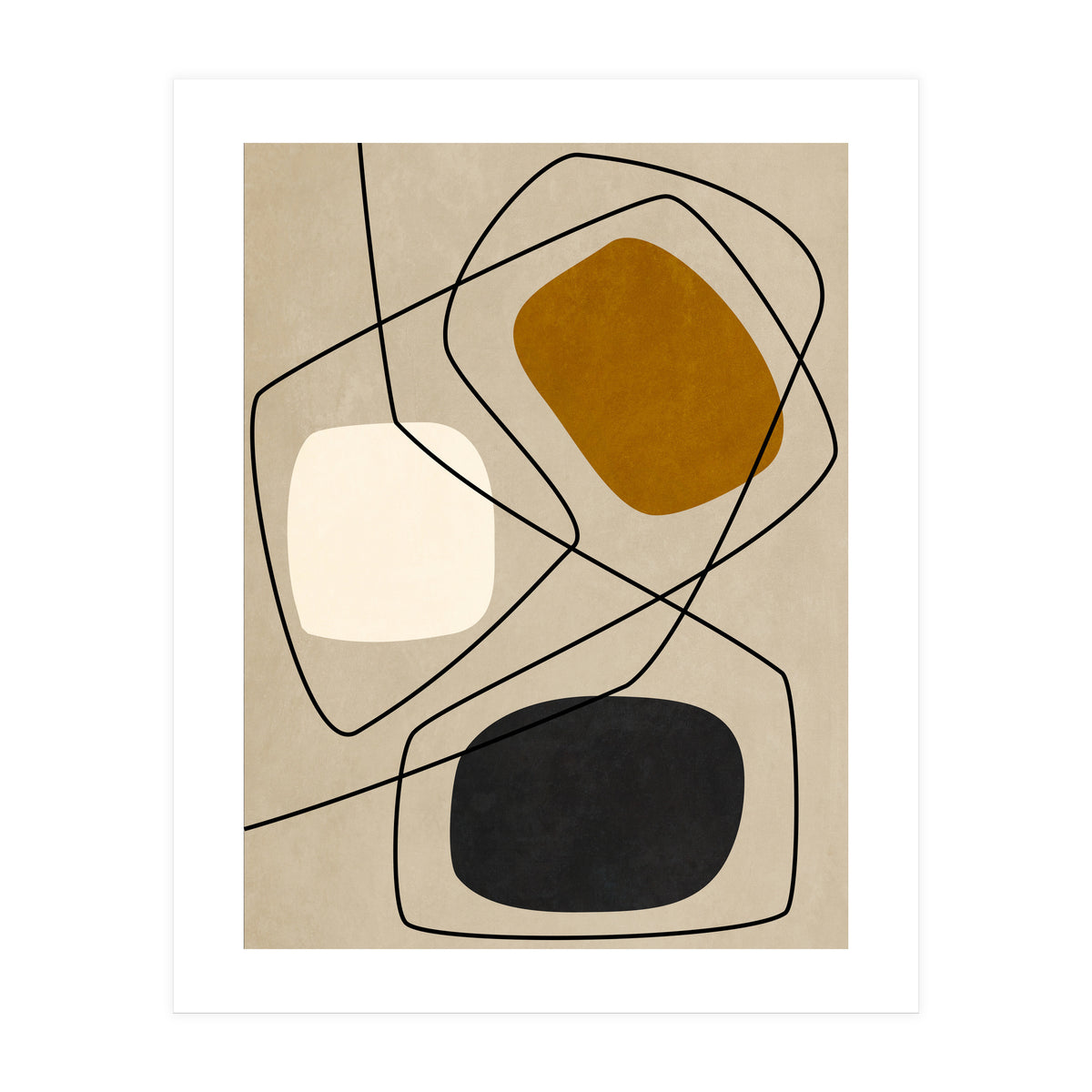 ORGANIC SHAPES - TN01 (Print Only)