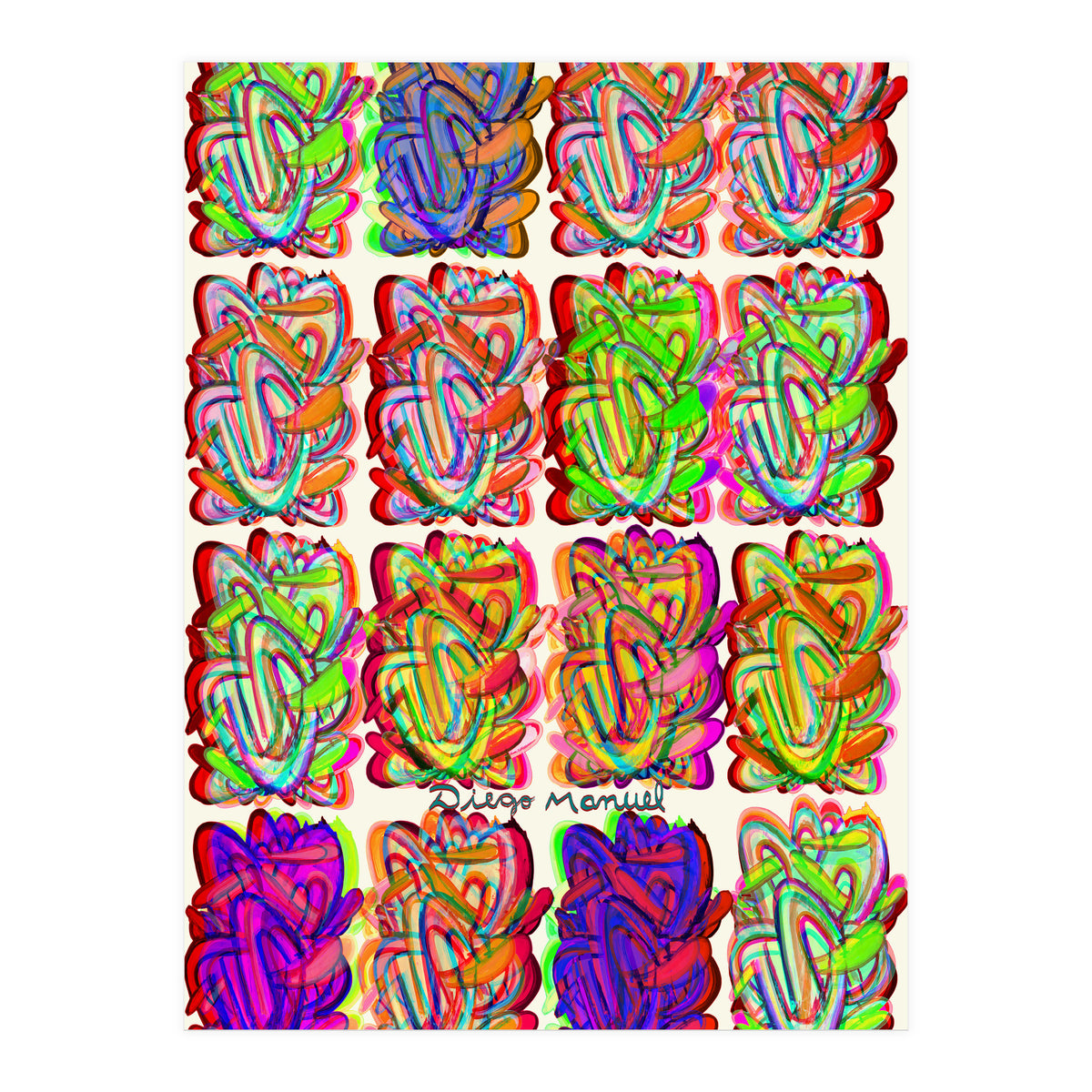 Graffitis 2021 Tapiz 127 (Print Only)