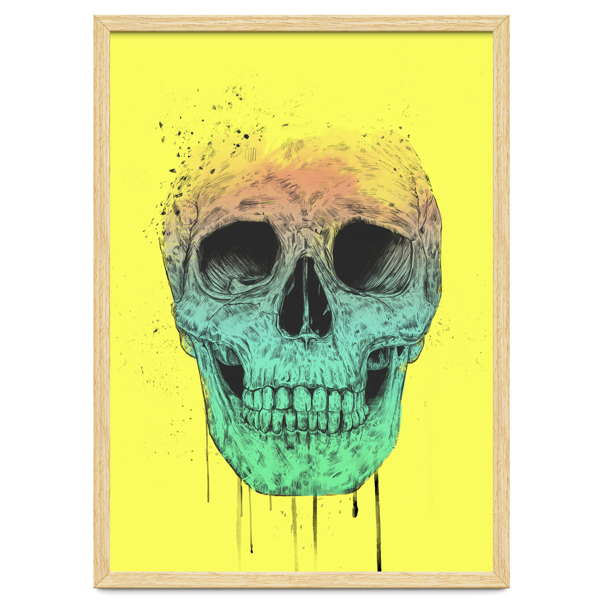 Pop Art Skull