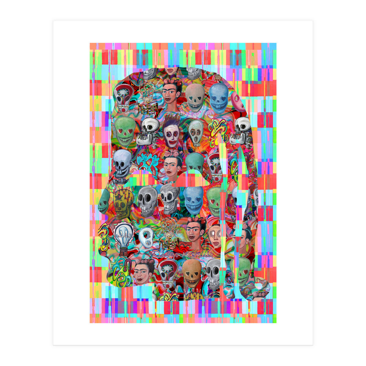 Abstracto Pop Nuevo B Nuevo 2 (Print Only)