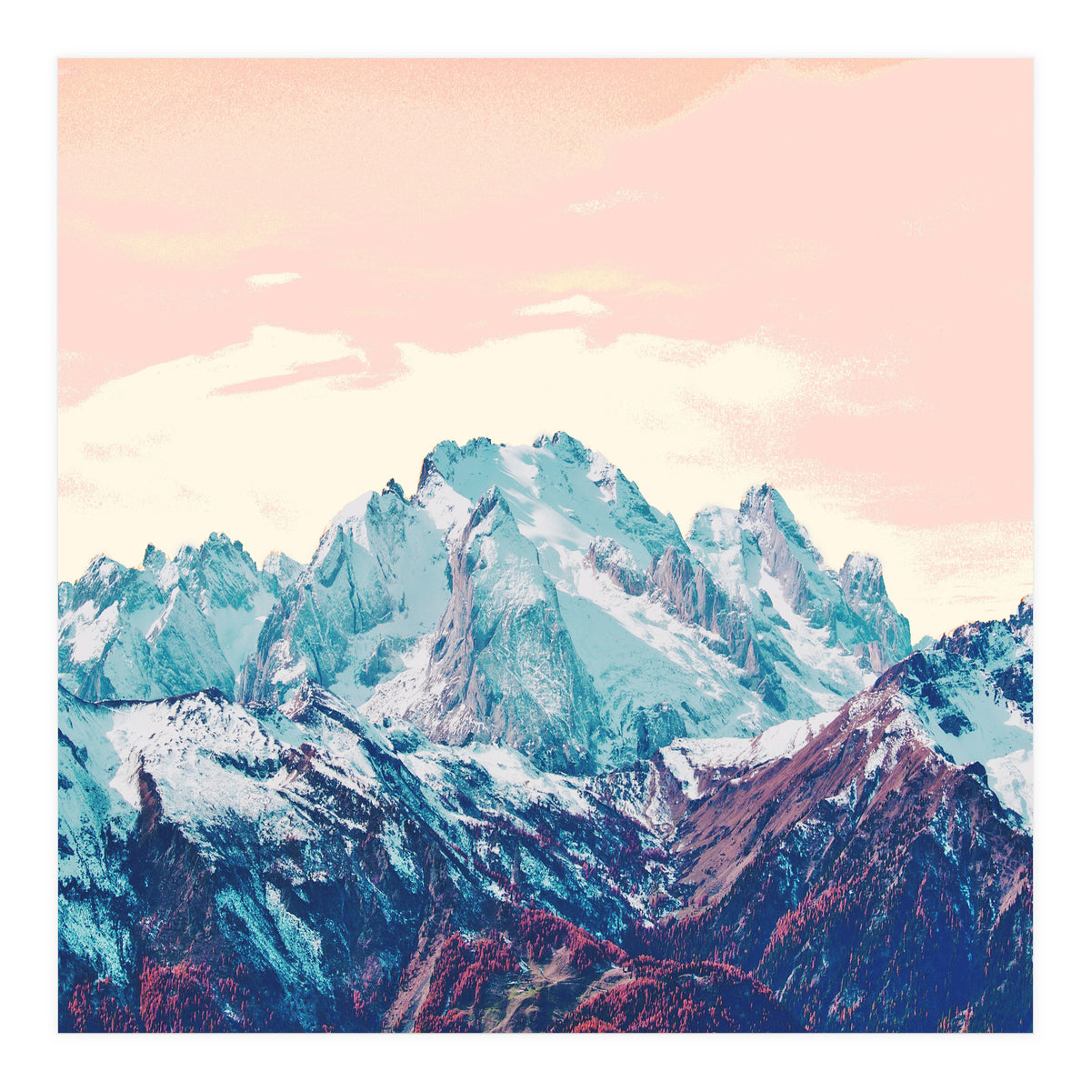 Memories of a sky palette (Print Only)