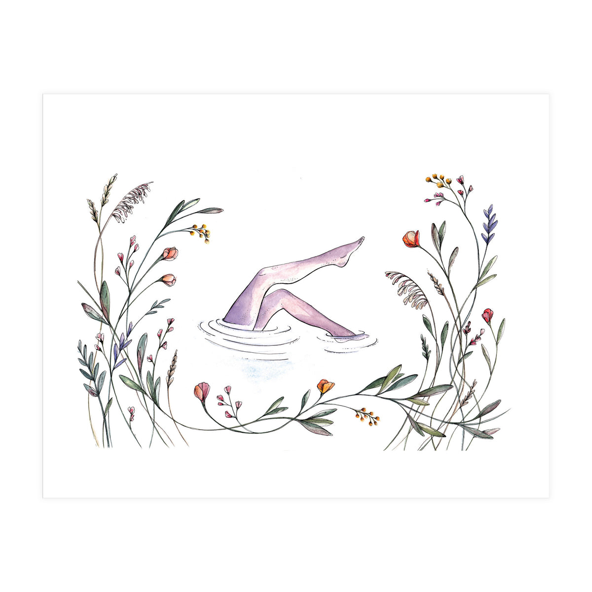 Relaxing (Print Only)