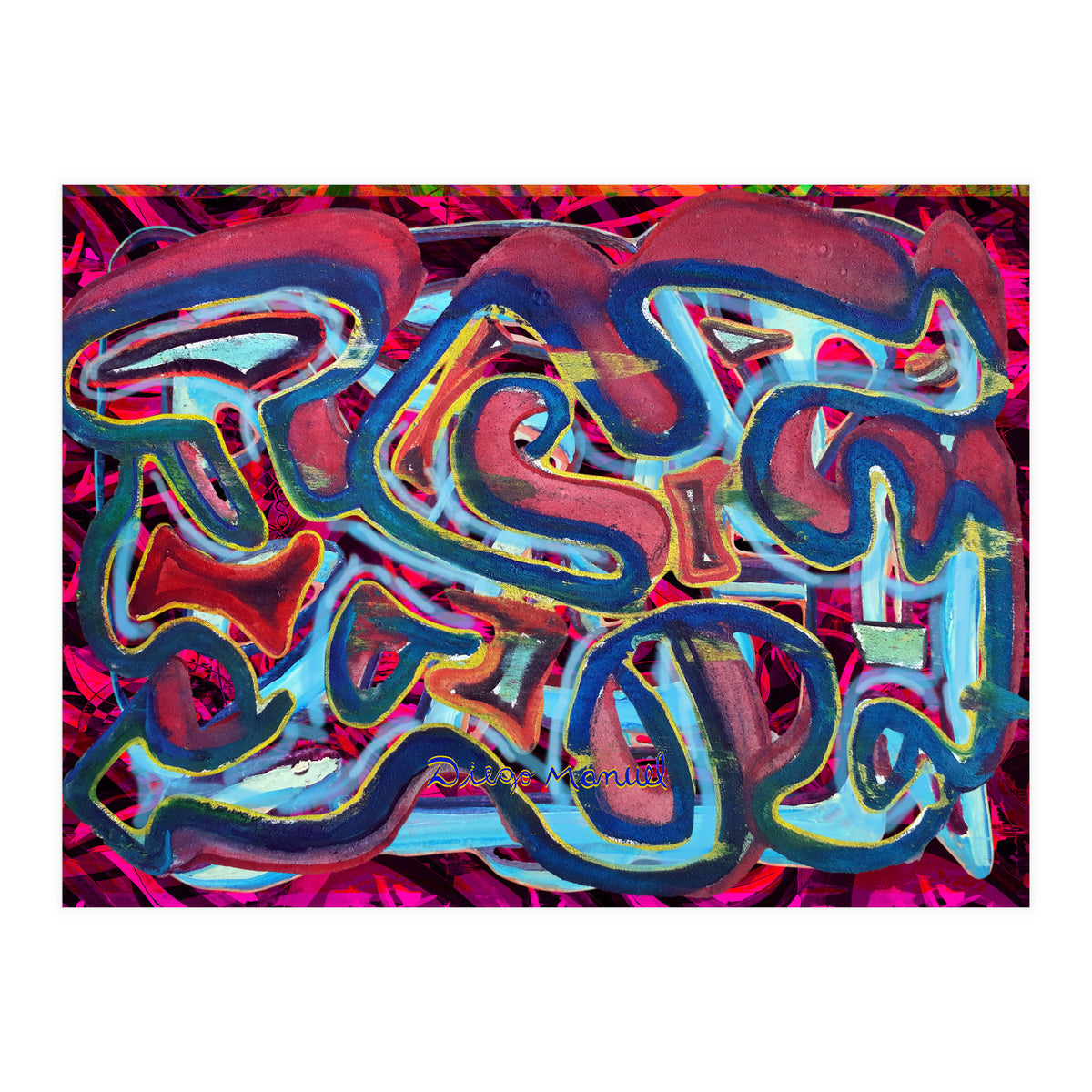 Graffiti Digital 2022 909 (Print Only)